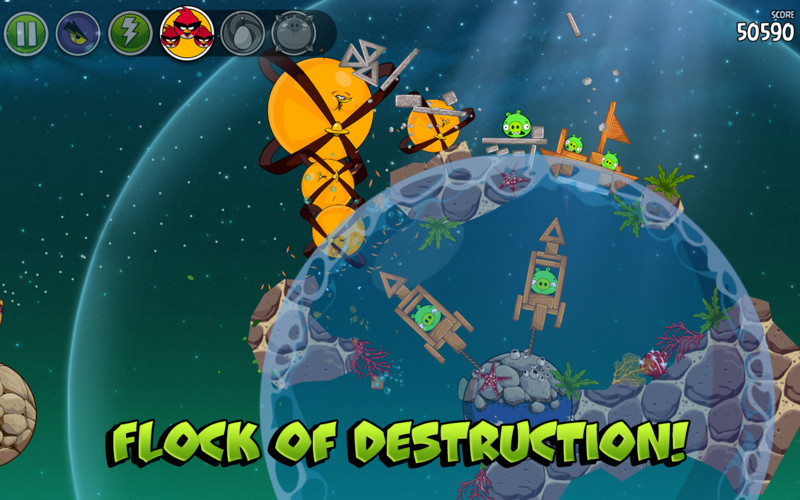 Angry Birds Space : Angry Birds Space screenshot