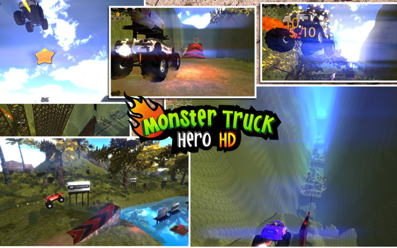 Monster Truck Hero HD 1.1 : Monster Truck Hero HD screenshot