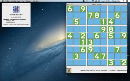 I Make Sudoku screenshot