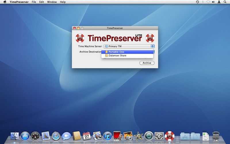 TimePreserver Lite 1.5 : TimePreserver Lite screenshot