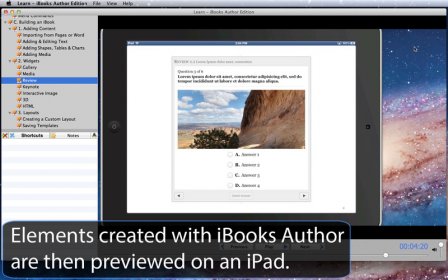 Learn - iBooks Author Edition screenshot