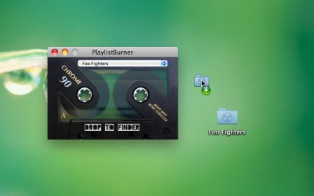 PlaylistBurner screenshot