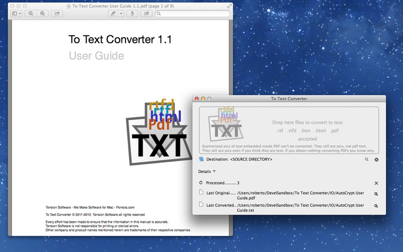 To Text Converter 1.1 : To Text Converter screenshot