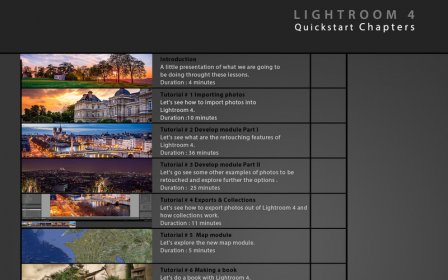 Learn Lightroom 4 Quickstart edition screenshot
