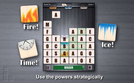 Letris Power: Word puzzle game screenshot