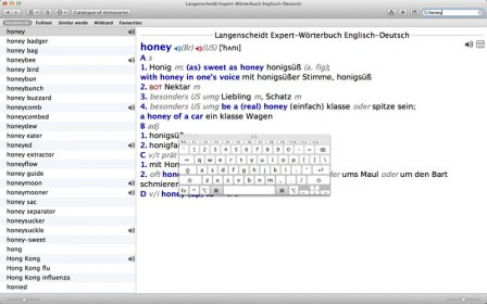 Langenscheidt Dictionaries screenshot