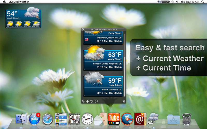 Live Dock Weather 2.4 : Live Dock Weather screenshot