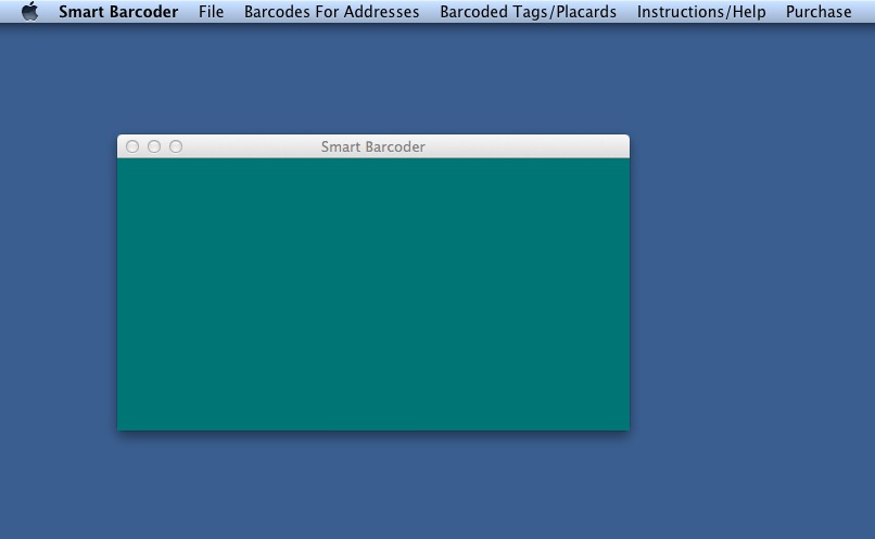 Smart Barcoder 3.6 : Main window