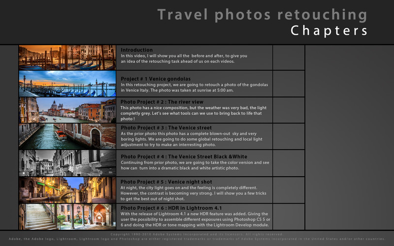 Learn Travel Photography Retouching 1.1 : Learn Travel Photography retouching screenshot
