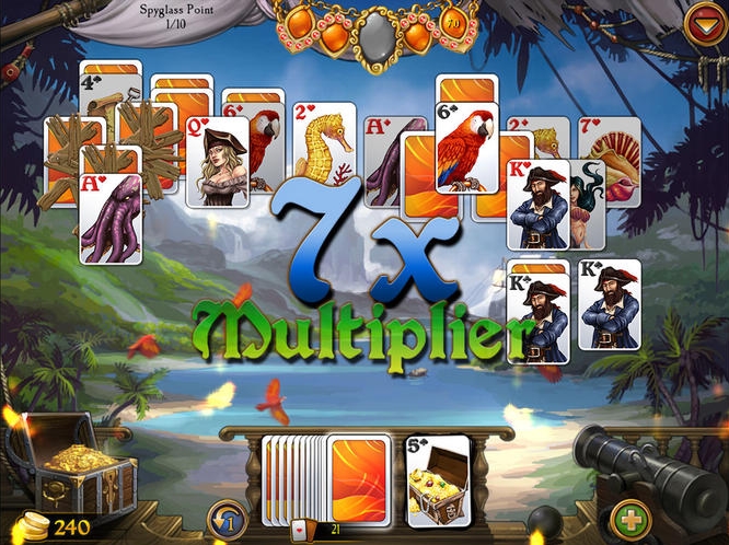 Seven Seas Solitaire 1.1 : Gameplay