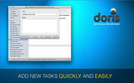 Doris Desktop screenshot