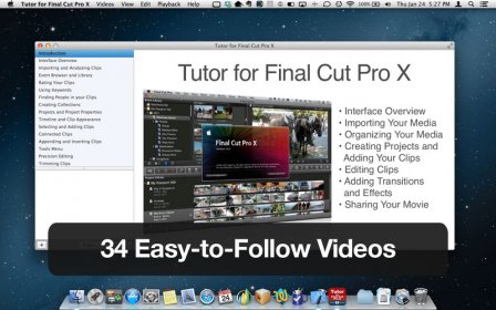 Tutor for Final Cut Pro X screenshot