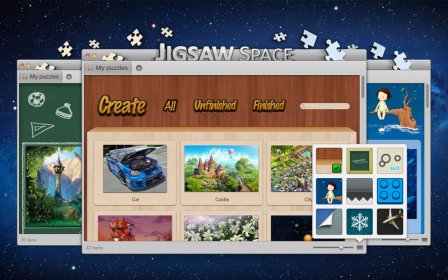 Jigsaw Space screenshot