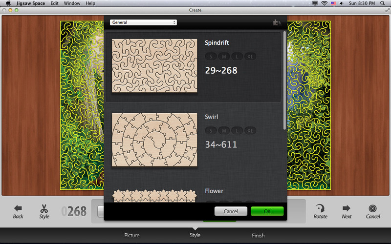 Jigsaw Space 1.0 : Jigsaw Space screenshot