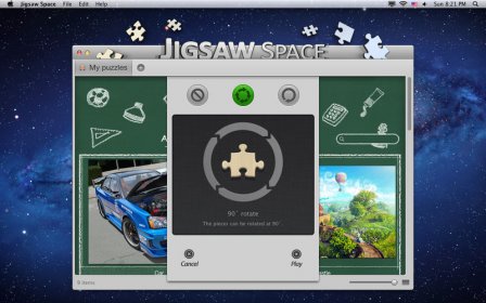 Jigsaw Space screenshot