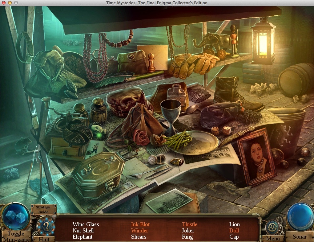 Time Mysteries: The Final Enigma Collector's Edition 2.0 : Completing Hidden Object Mini-Game
