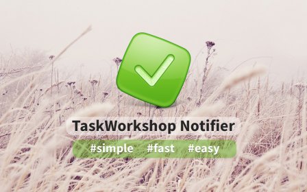 TaskWorkshop Notifier screenshot