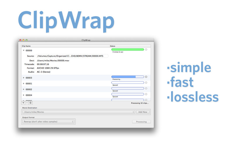 ClipWrap 2.6 : ClipWrap screenshot