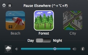 Elsewhere 1.3 : Playing Forest Ambient Sounds