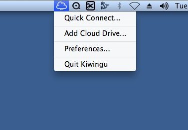 Kiwingu 1.0 : Main window