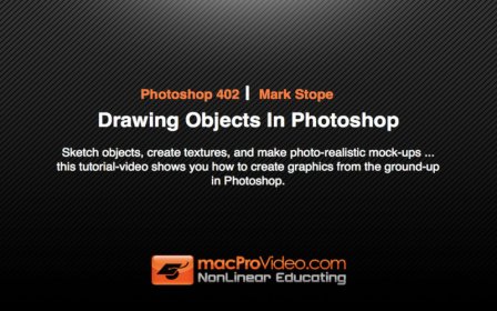 Course For Photoshop CS5 402 - Drawing Objects In Photoshop screenshot