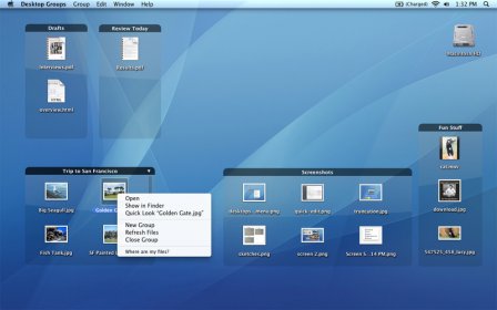 Desktop Groups Lite screenshot