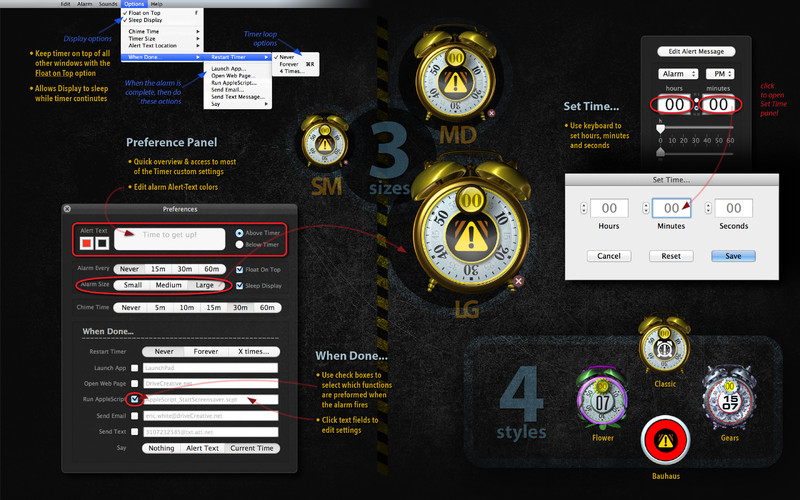 ClockTimer 1.3 : ClockTimer screenshot