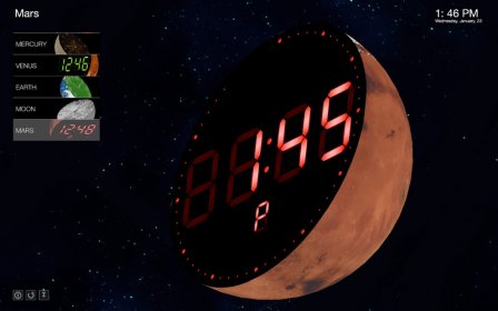 Planet Clocks 3D screenshot
