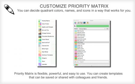 Priority Matrix - 4-Quadrants Task Management App screenshot