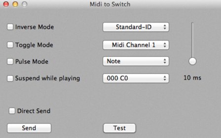 Midi 2 Switch screenshot