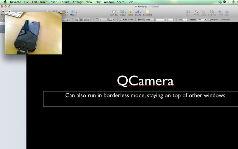 QCamera 1.0 : QCamera screenshot