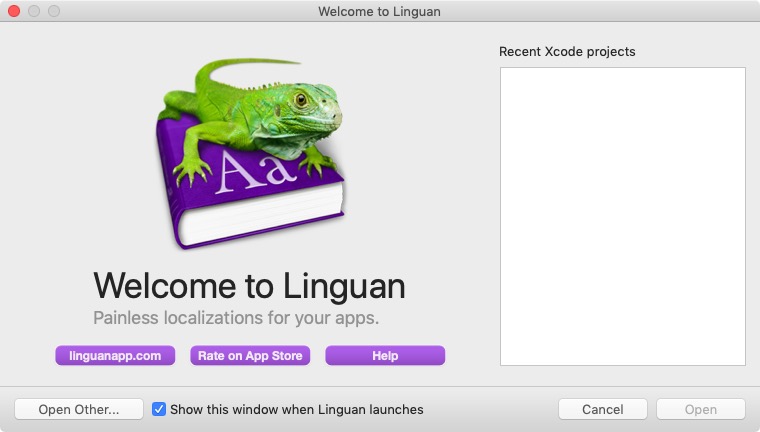 Linguan 1.4 : Welcome