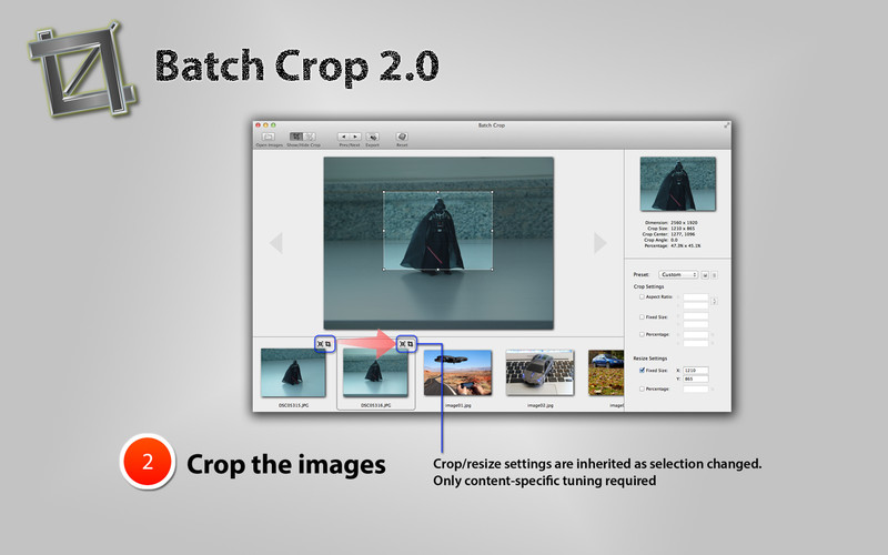 Batch Crop 2.2 : Batch Crop screenshot