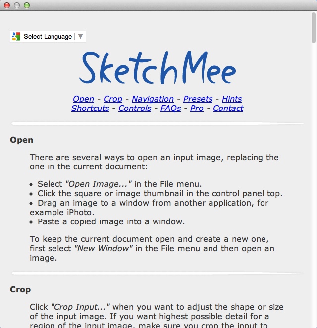 SketchMee 1.5 : Help Guide
