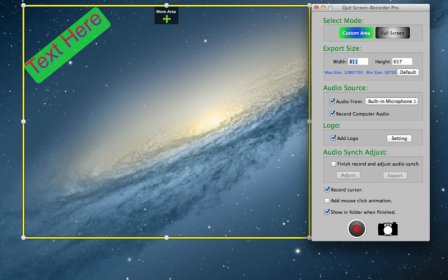 Screen Recorder-Pro Lite screenshot