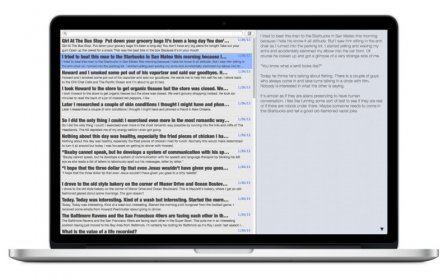Notesdeck - Write A Note Fast and Sync Dropbox, Evernote and Simplenote screenshot