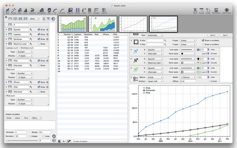DataGraph 3.1 : DataGraph screenshot