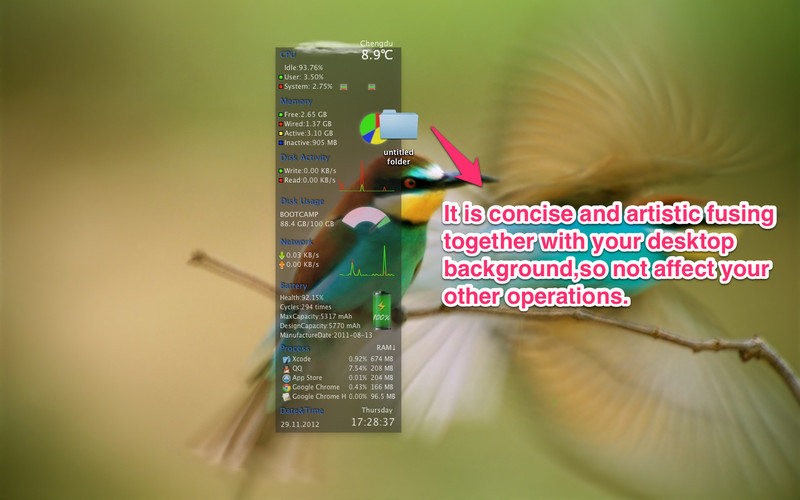 DesktopActivity 1.4 : DesktopActivity screenshot