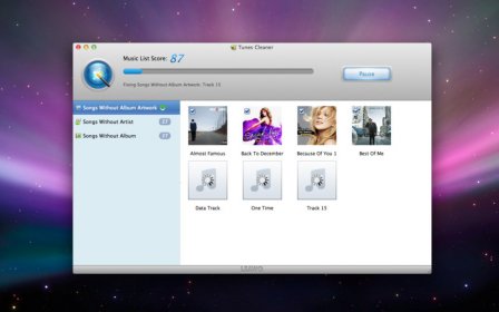 Tunes Cleaner screenshot