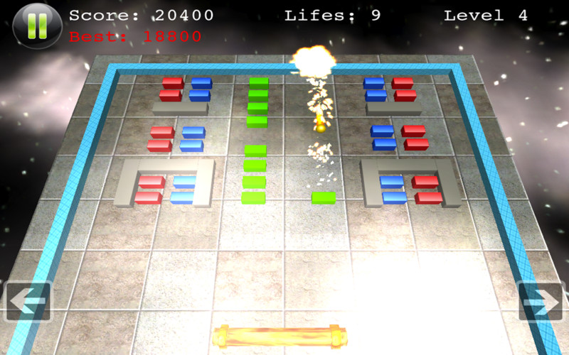 Block Smasher - 3D Arcade Action Reaction Brick Breaker Game 1.0 : Block Smasher - 3D Arcade Action Reaction Brick Breaker Game screenshot