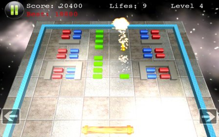 Block Smasher - 3D Arcade Action Reaction Brick Breaker Game screenshot