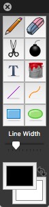 iPaint 1.9 : Toolbox Window