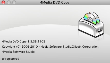 4Media DVD Copy 1.5 : About window