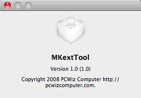 MKextTool 1.0 : Program version