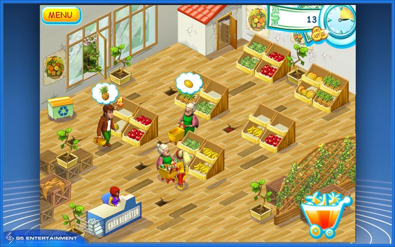 Supermarket Mania 1.3 : Playing the game