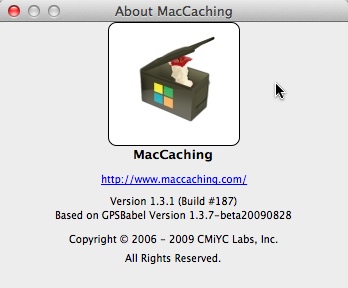 MacCaching 1.3 : About