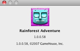 Rainforest Adventure 1.0 : About