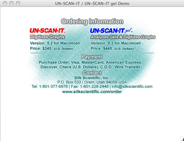 UN-SCAN-IT Demo 5.2 : Main window