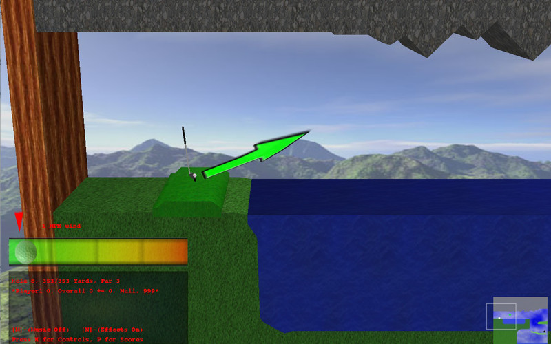 Rocket Golf 1.0 : Rocket Golf screenshot