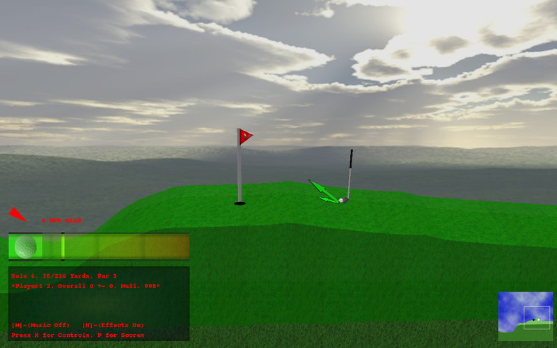 Rocket Golf 1.0 : Rocket Golf screenshot